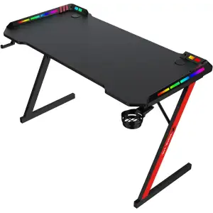 Стол игровой XTRIKE ME DK-05 Gaming Desk RGB Llight UA