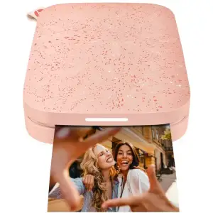 Фотопринтер портативний HP Sprocket Pink (2"x3",313x400dpi,Zink, 64MB,Bluetooth, колір рожевий) (HPISPP) UA