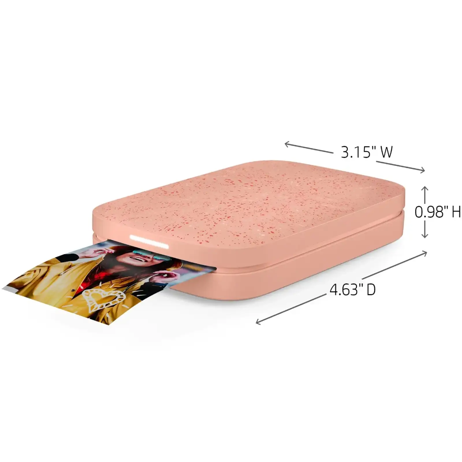 Фотопринтер портативний HP Sprocket Pink (2