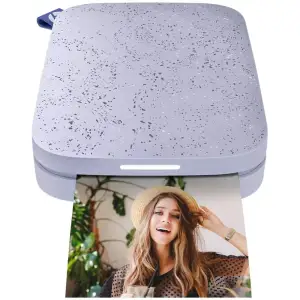 Фотопринтер портативний HP Sprocket Purple (2"x3",313x400dpi,Zink, 64MB,Bluetooth, колір фіолетовий) (HPISPPR/HPISPR) UA