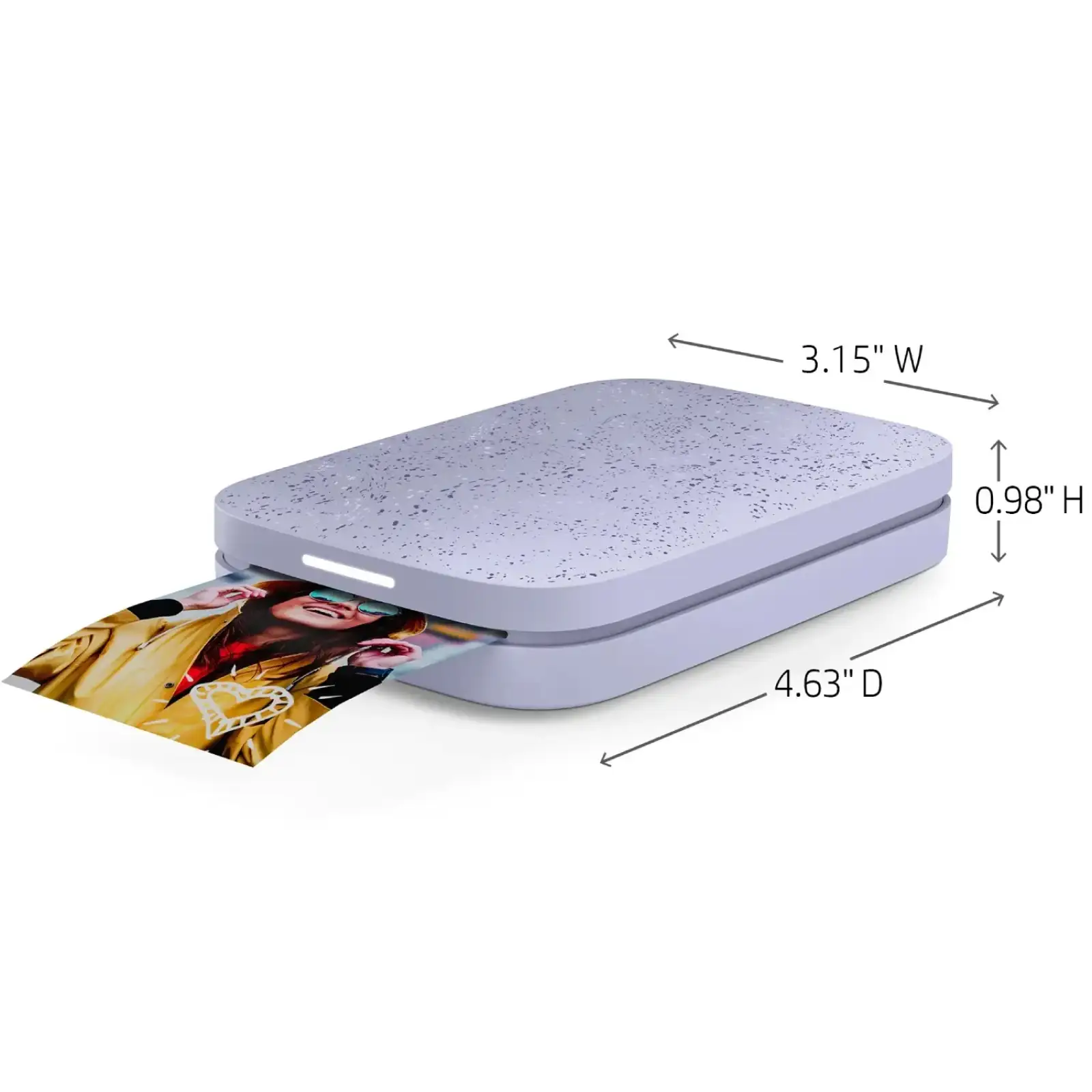 Фотопринтер портативний HP Sprocket Purple (2