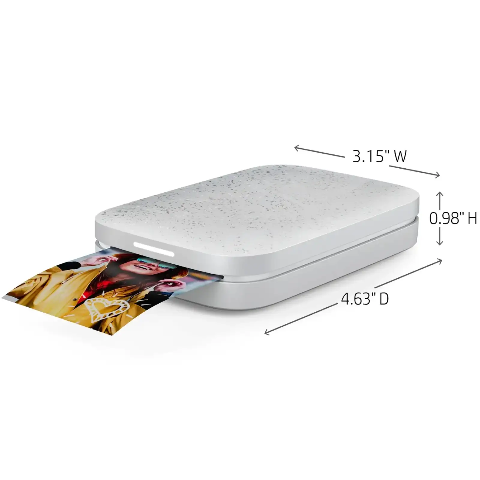 Фотопринтер портативний HP Sprocket White (2