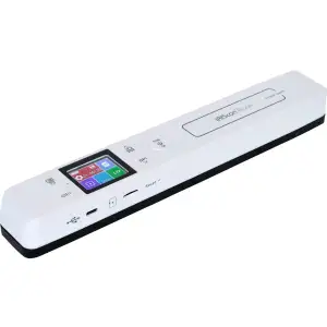 Сканер A4 Canon IRIScan Book 7 Dyslexic (1050dpi, USB, microSD, 15стор/хв, портативний, білий) (464678) UA