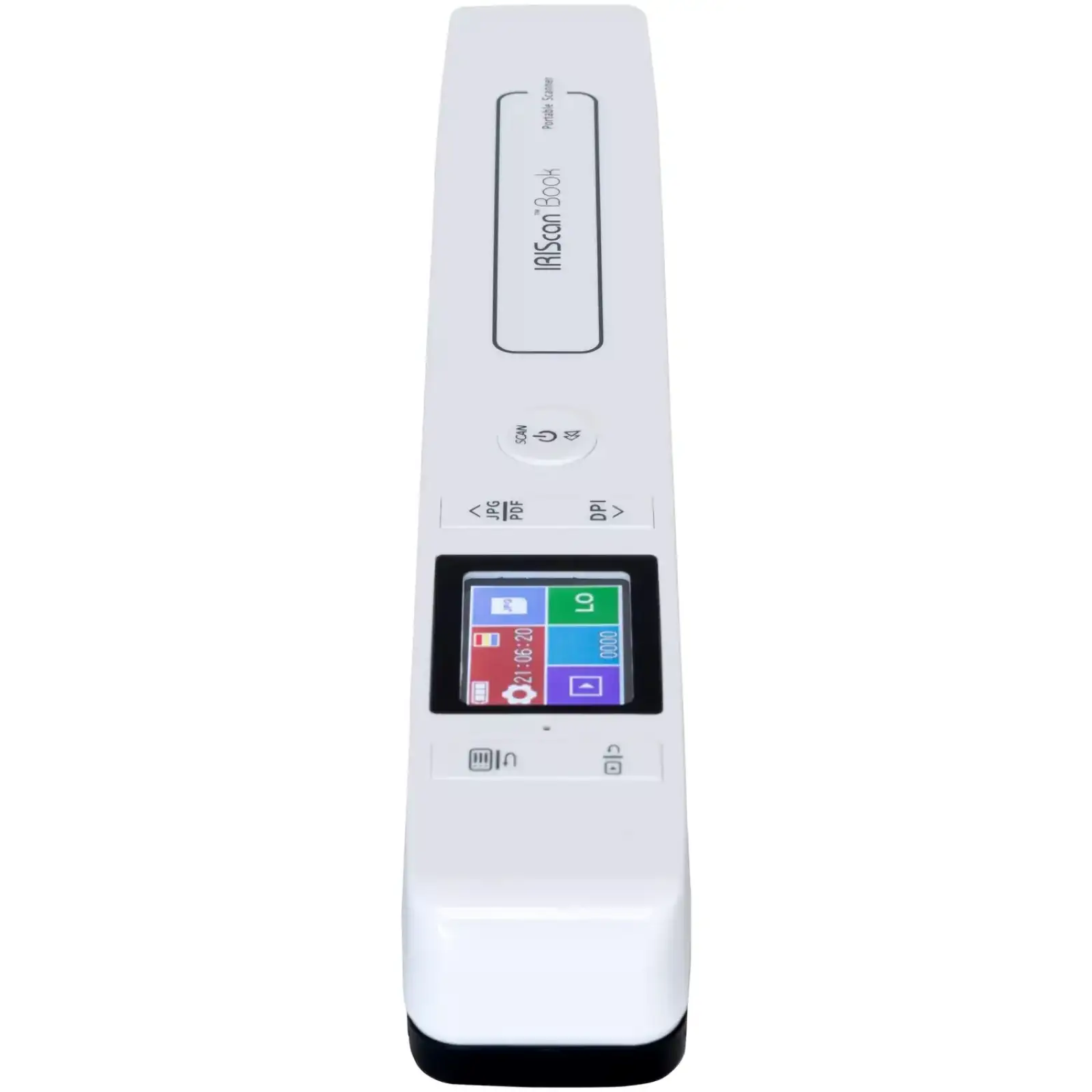 Сканер A4 Canon IRIScan Book 7 Dyslexic (1050dpi, USB, microSD, 15стор/хв, портативний, білий) (464678) UA
