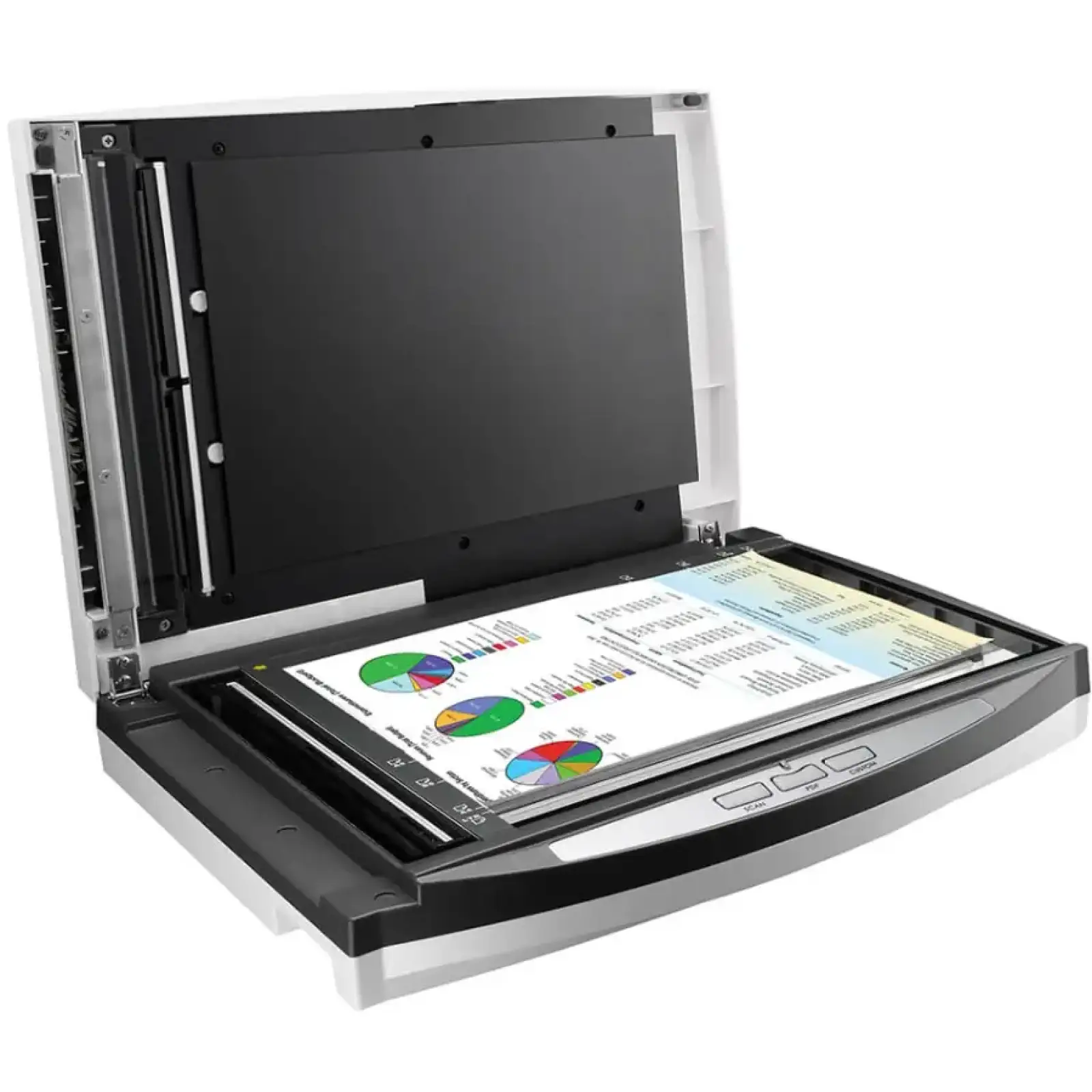 Сканер А4 Plustek SmartOffice PL3060 (1200 dpi, 48 bit, 32 стор/хв, LED, ADF, планшетний, потоковий) (0294TS) UA
