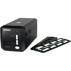 Сканер Plustek OpticFilm 8300i SE (7200dpi 48bit LED швидк. 20 сек. плівк.слайд-сканер чорний) (0317TS) UA