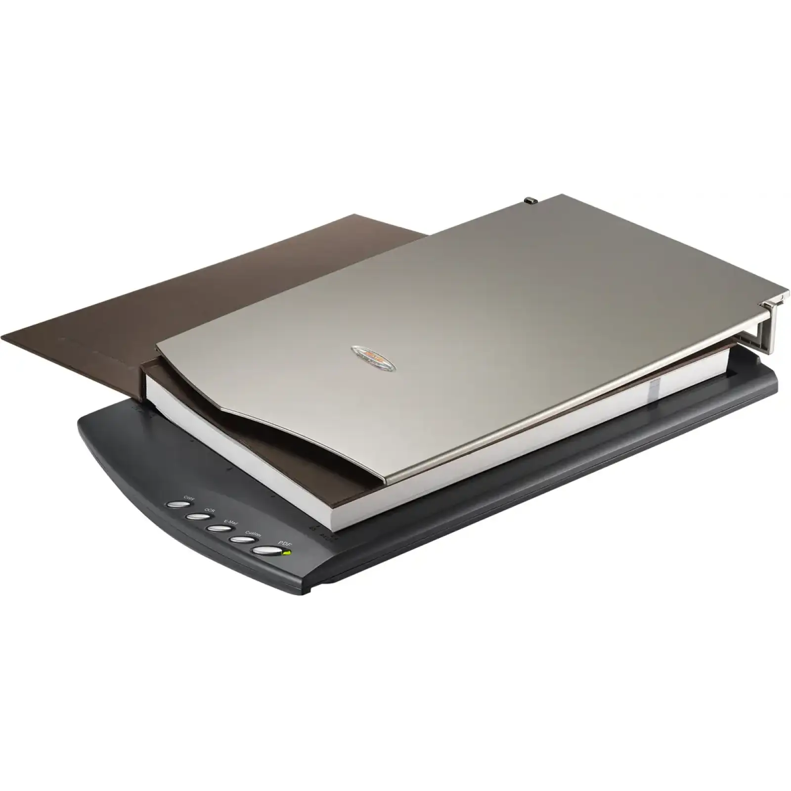 Сканер А4 Plustek OpticSlim 2610 Plus (1200x1200dpi 48bit LED 4стор/хв планшетний сірий) (0304TS) UA