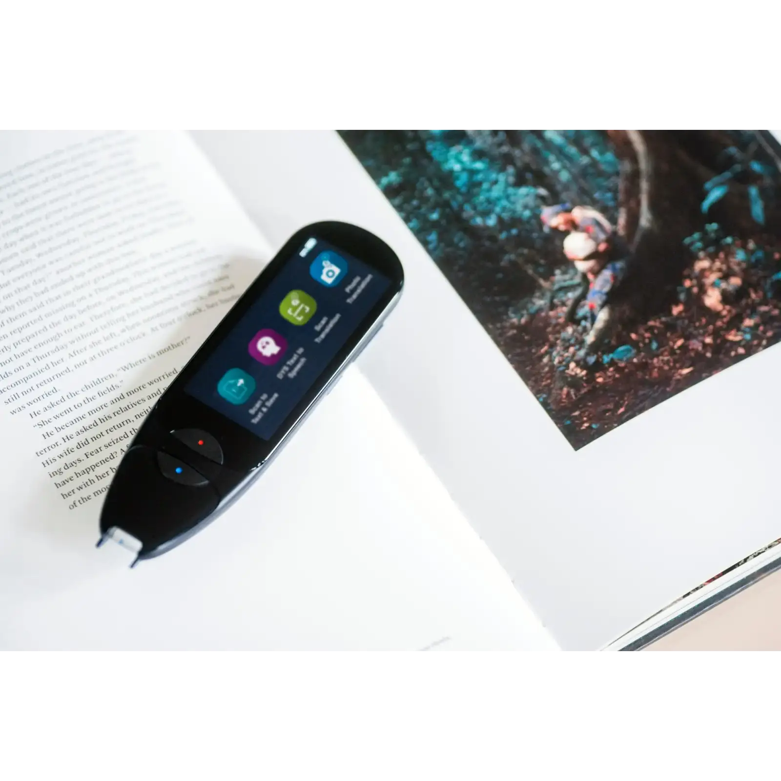 Сканер-ручка Canon IRISPen Air 8 (USB, 1500 mAh, RAM 2GB/ROM 32GB, Bluetooth, мобільна, чорна) (463243) UA