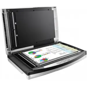 Сканер А4 Plustek SmartOffice PL4080 (1200 dpi, 48 bit, 40 стор/хв,LED, DADF, планшетний, потоковий) (0283TS) UA