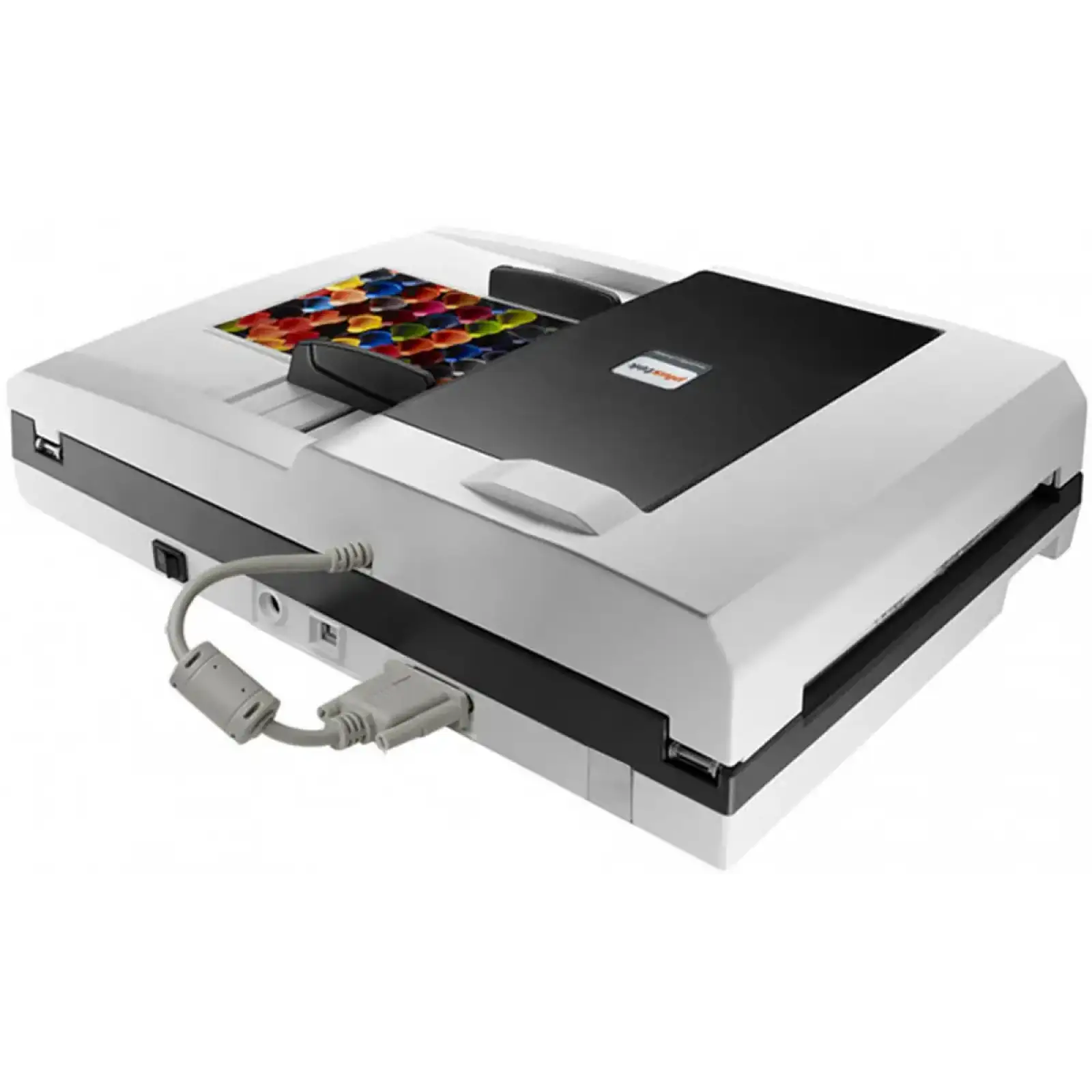 Сканер А4 Plustek SmartOffice PL4080 (1200 dpi, 48 bit, 40 стор/хв,LED, DADF, планшетний, потоковий) (0283TS) UA
