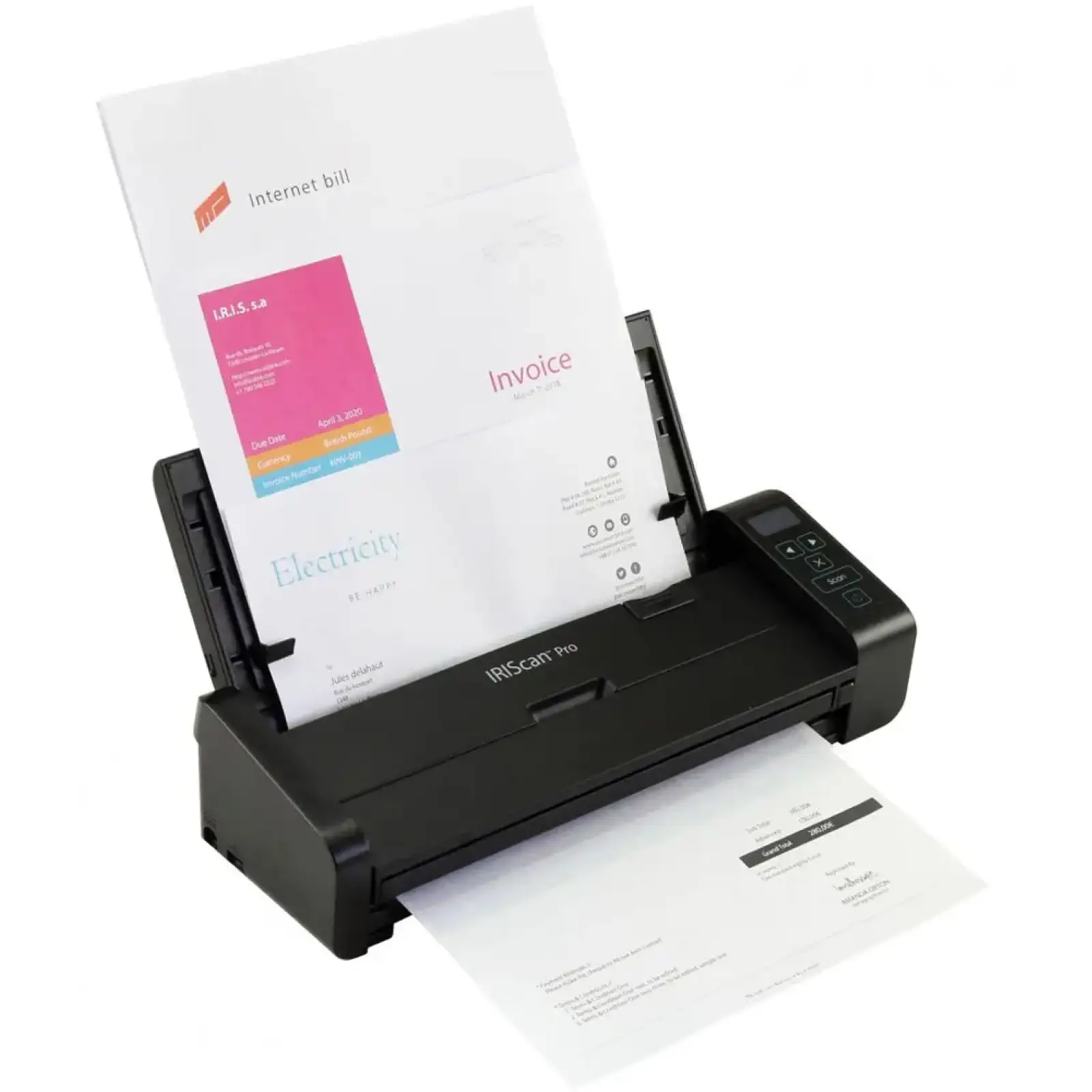 Сканер А4 Canon IRISCan Pro 5 (600x600 dpi, USB, ADF, 23 стор/хв, duplex, протяжний, чорний) (459035) UA