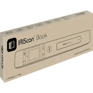 Сканер A4 Canon IRIScan Book 7 (1050dpi, USB, microSD, 15стор/хв, портативний, білий) (464669) UA