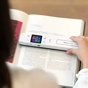 Сканер A4 Canon IRIScan Book 7 (1050dpi, USB, microSD, 15стор/хв, портативний, білий) (464669) UA
