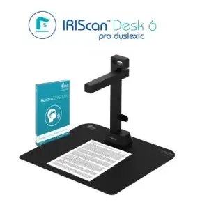 Сканер A3 Canon IRIScan Desk 6 Pro Dyslexic (21MP 60ст/хв MP3 WAV MIC USB Dyslexic книжковий чорний) (462992) UA