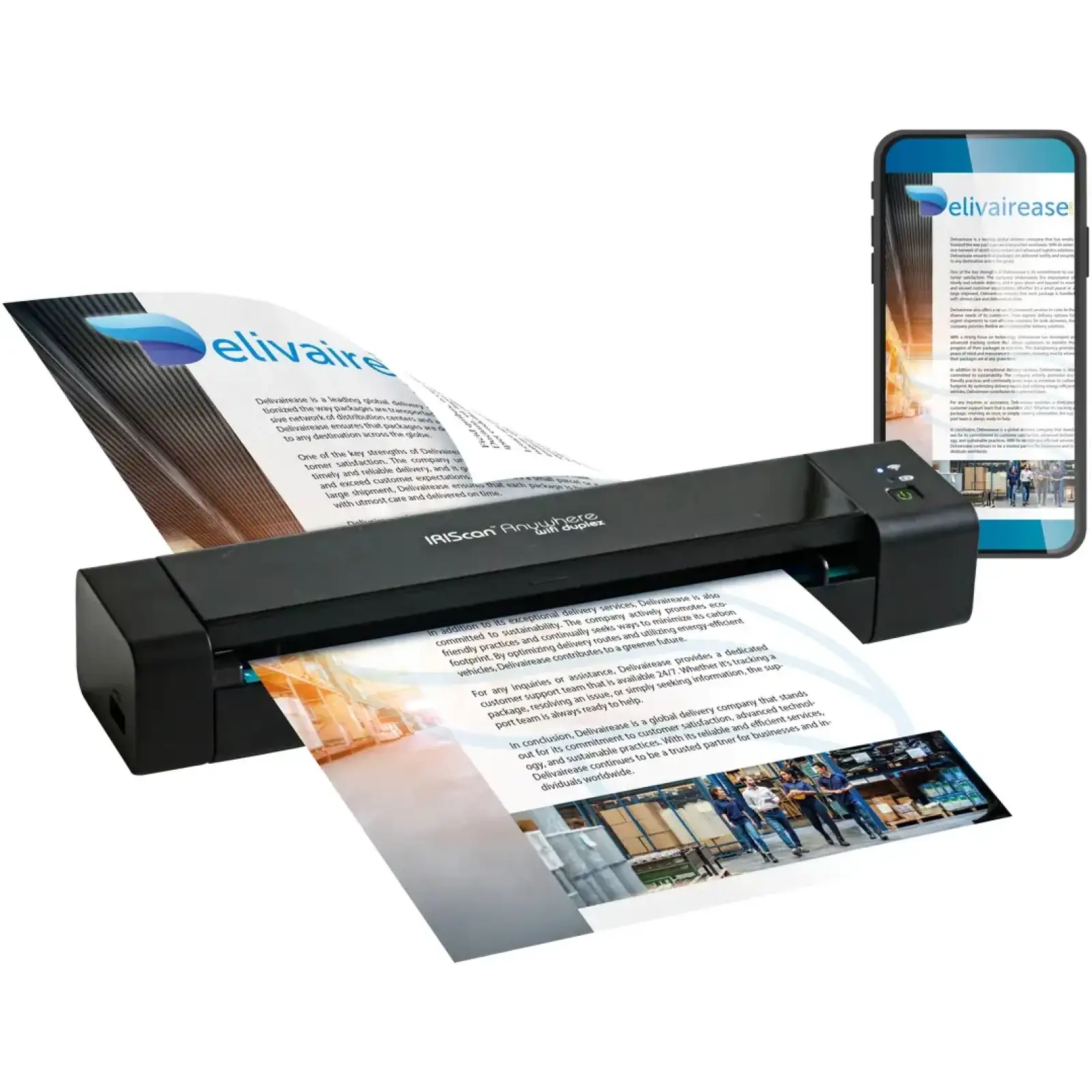 Сканер A4 Canon IRIScan Anywhere 6 WIFI Duplex(1200dpi 15стор/хв USB microSD мобільний чорний) (461854) UA
