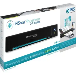 Сканер A4 Canon IRIScan Anywhere 6 WIFI Duplex(1200dpi 15стор/хв USB microSD мобільний чорний) (461854) UA