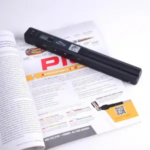Сканер A4 Media-Tech ScanLine MT4090 (900 dpi, USB, Micro SD, портативний, 2 бат-ки АА, OCR, чорний) UA