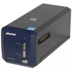 Сканер Plustek OpticFilm 8100 (7200dpi 48bit LED швидк. 36сек. плівковий слайд-сканер синій) (0225TS) UA