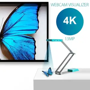 Сканер A3 Canon IRIScan Visualizer 7 (13MP 4K UltraHD MIC 4-in-1 USB книжковий блакитний) (464412/4430V326) UA