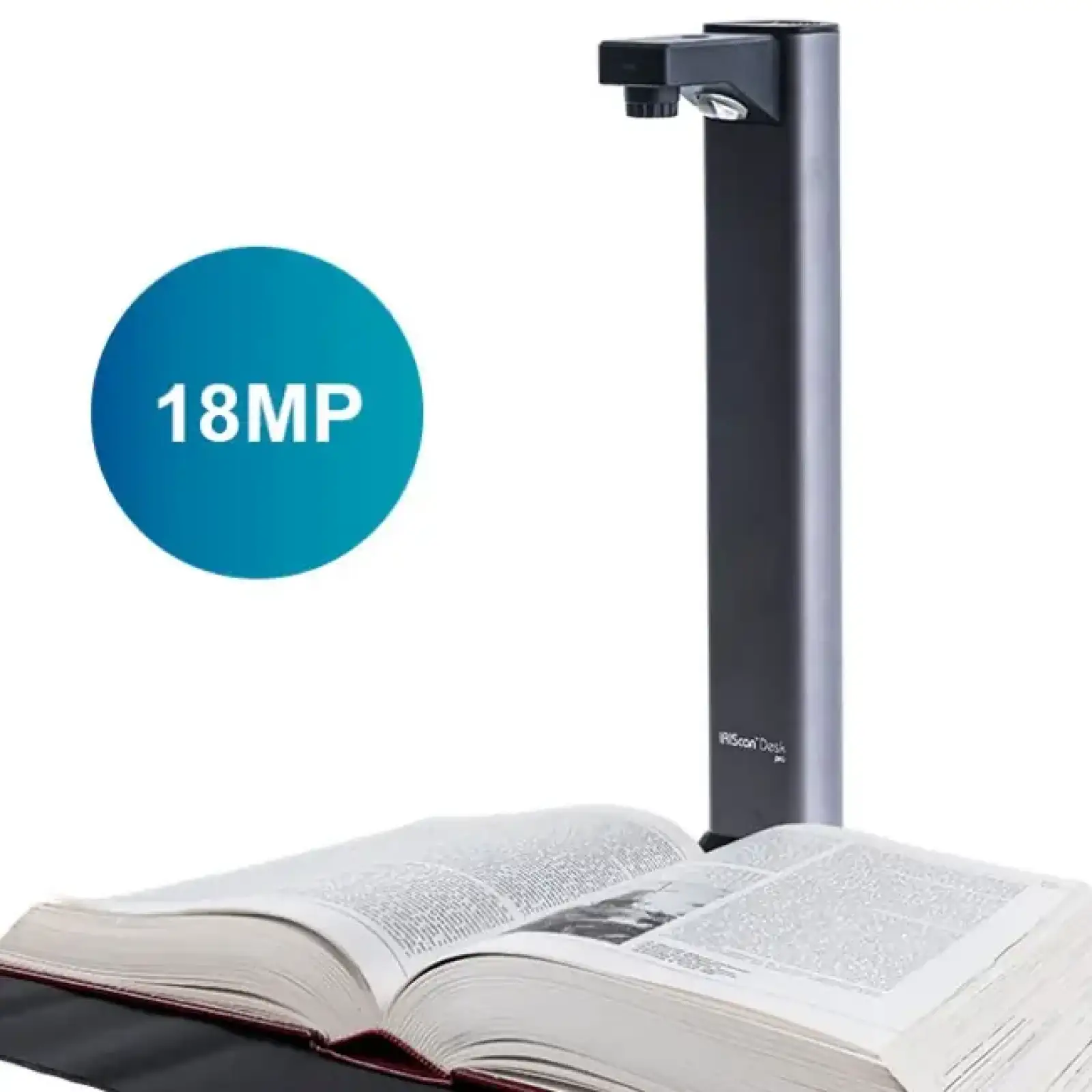 Сканер A3 Canon IRIScan Desk 7 Pro (85MP, 600dpi, 4912x3680, 4K Camera, USB, книжковий, чорний) (464415/4430V330) UA