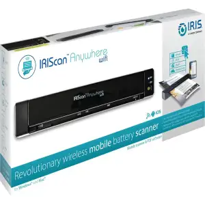Сканер A4 Canon IRIScan Anywhere 6 WIFI Simplex (1200dpi 15стор/хв USB microSD мобільний чорний) (461855) UA