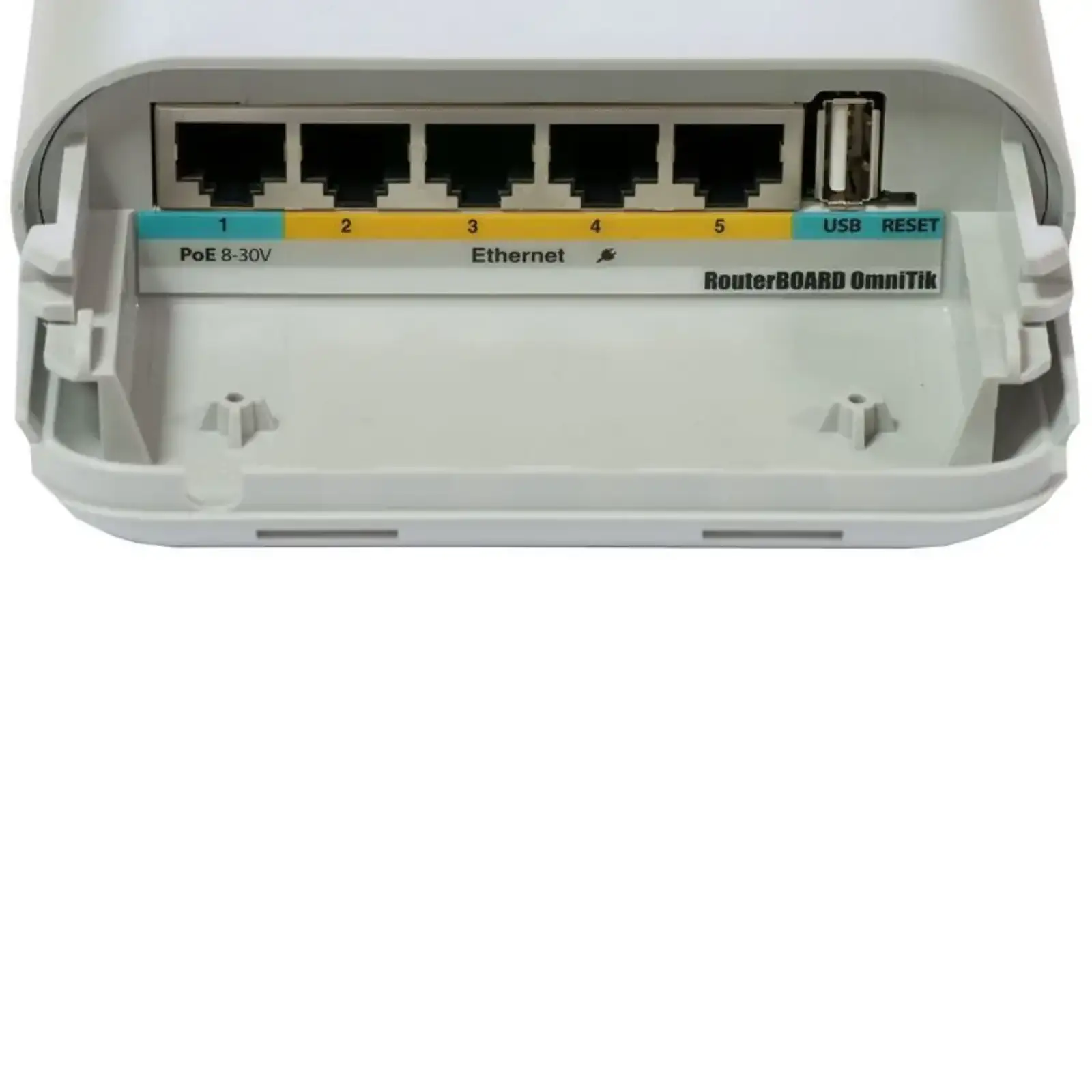Точка доступу Mikrotik RB OmniTIK UPA-5HnD, 7.5dBi Integrated AP, 5Ghz Dual chain, 5xEthern (RBOmnitikUPA-5HnD) UA