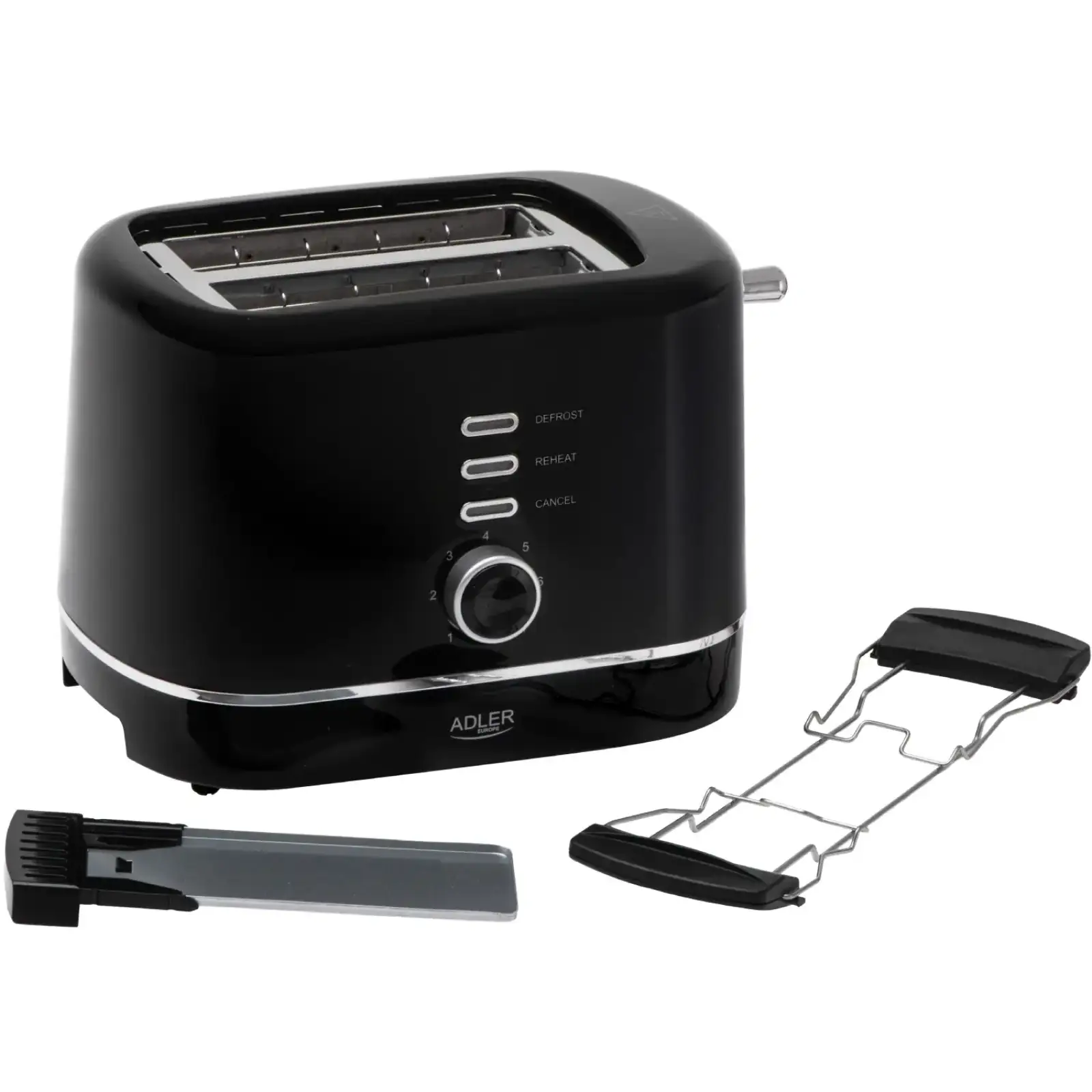 Тостер Adler AD 3224 black (AD3224B) UA