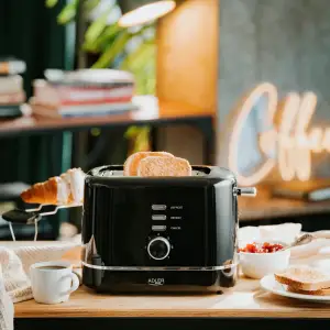 Тостер Adler AD 3224 black (AD3224B) UA