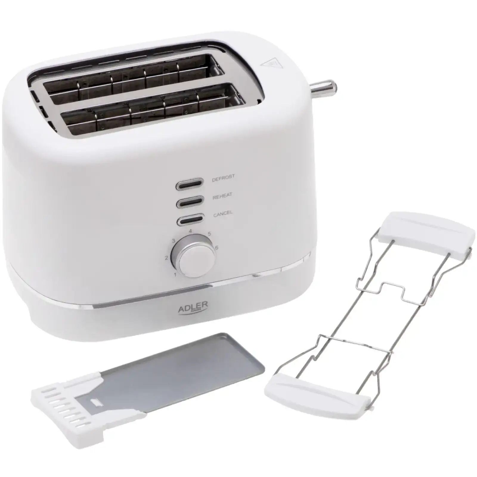 Тостер Adler AD 3224 white (AD3224W) UA