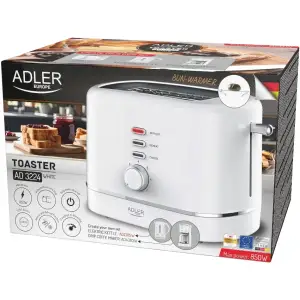 Тостер Adler AD 3224 white (AD3224W) UA
