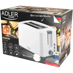 Тостер Adler AD 3216 white (AD3216) UA