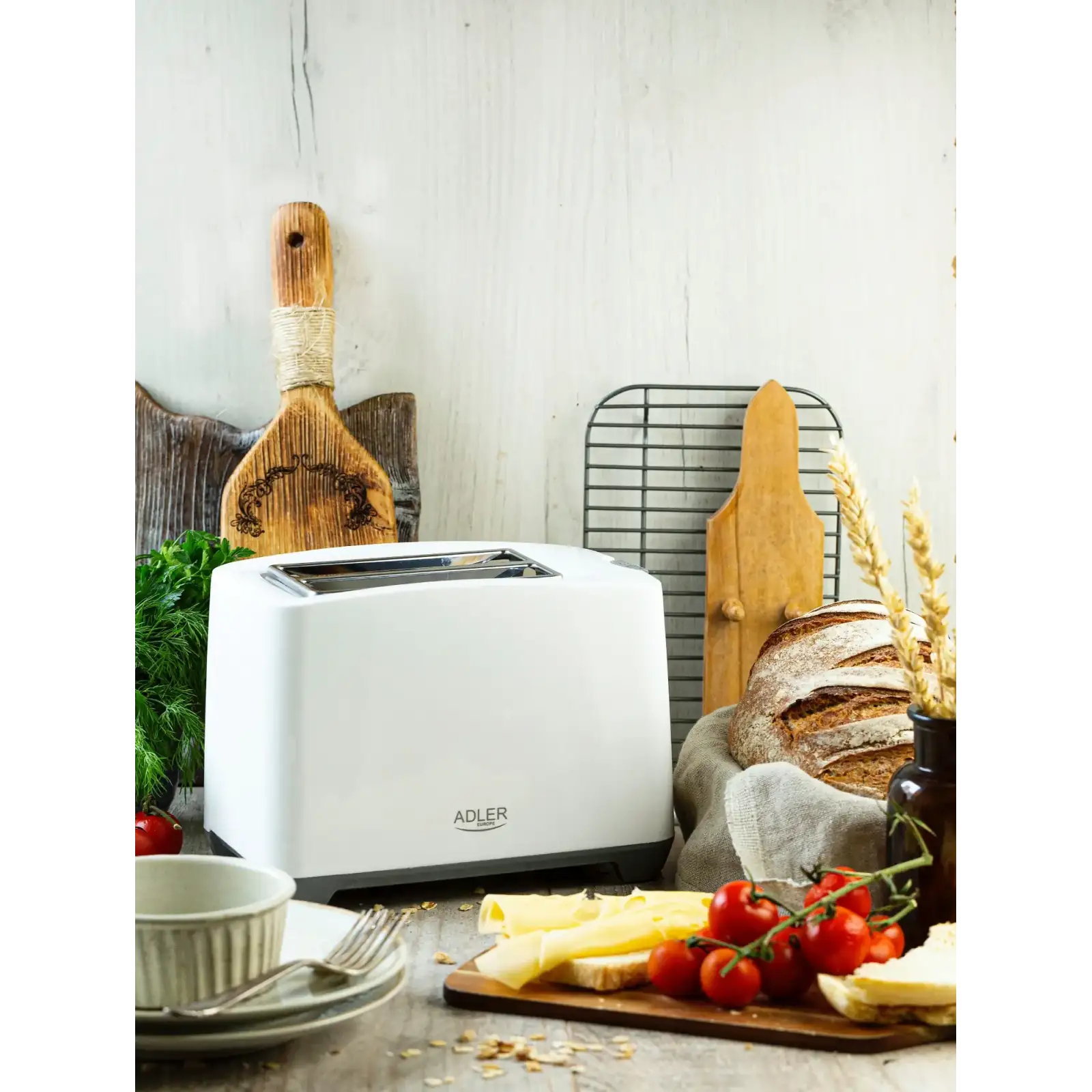 Тостер Adler AD 3216 white (AD3216) UA