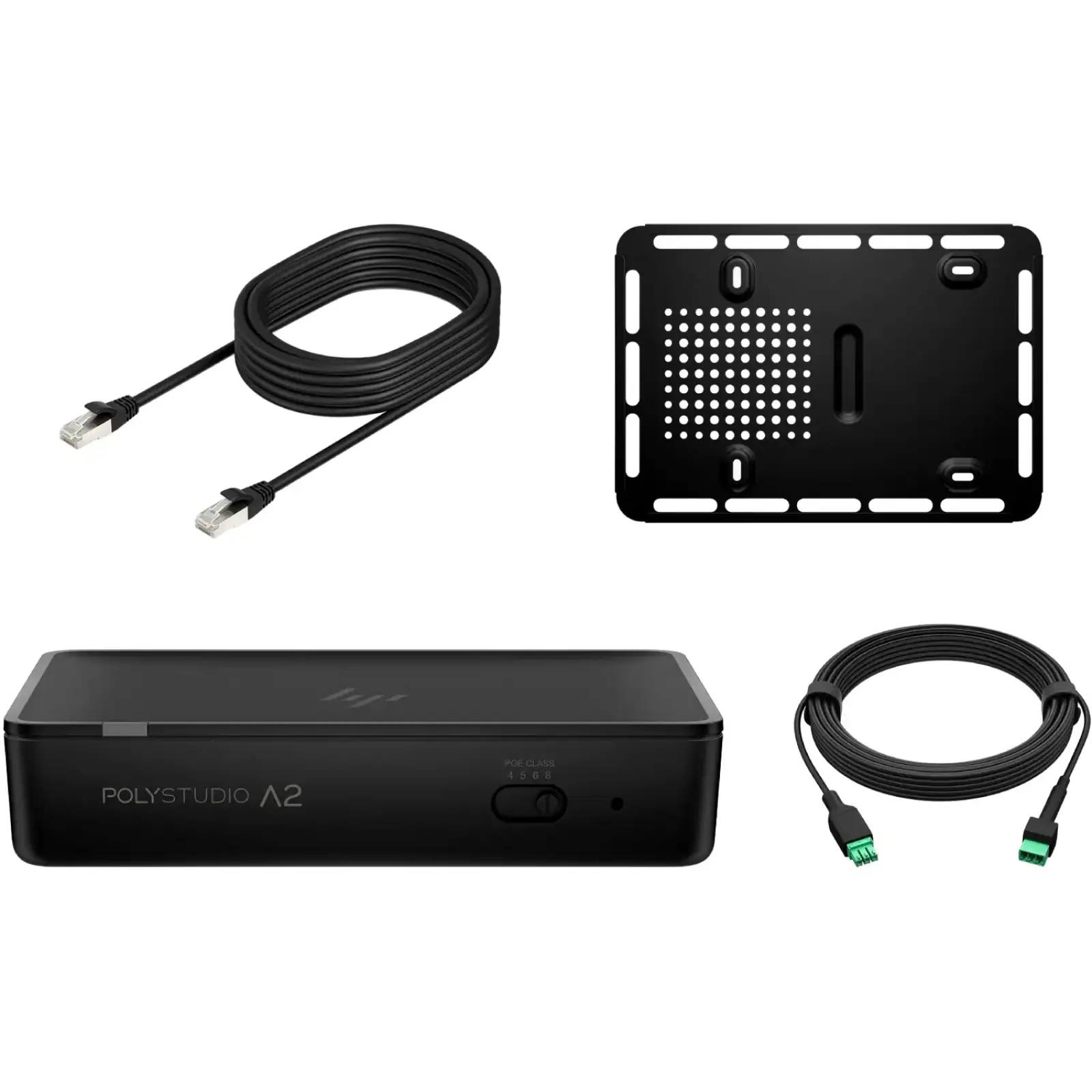 Конференц-станція Poly Studio A2 Audio Bridge w/ CAT6A and Mic Extension Cable and Mounting Plate (B22X2AA) UA