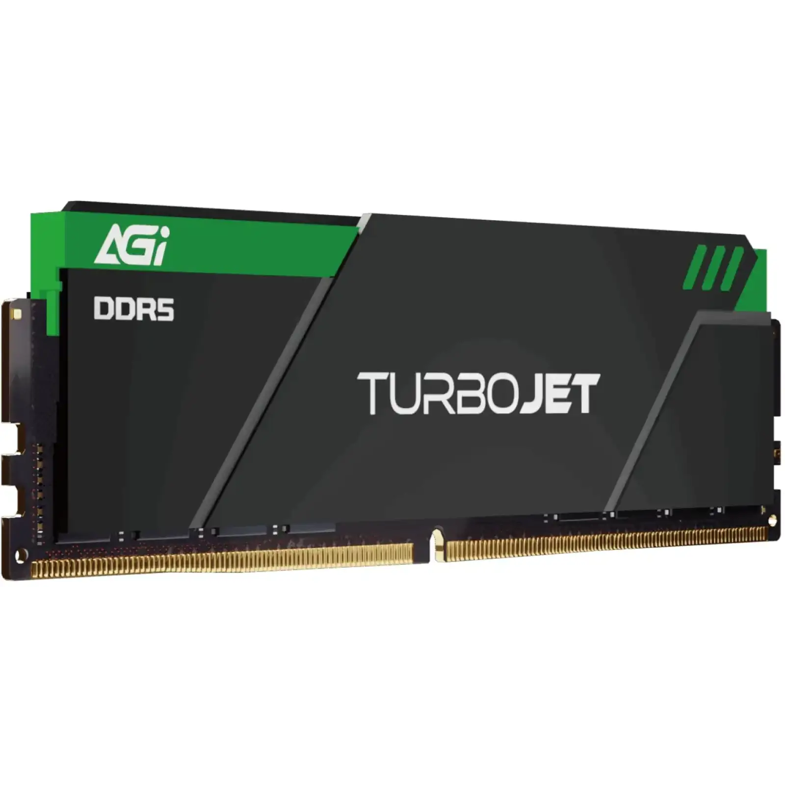 Модуль памяти AGI 16 GB DDR5 6000 MHz TurboJet Black & Green (AGI6AVG16UD858-SR) UA