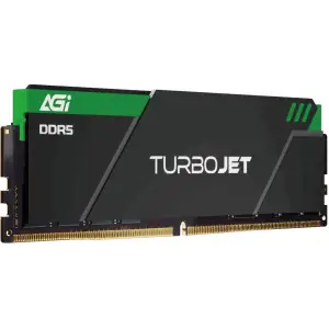 Модуль памяти AGI 16 GB DDR5 6000 MHz TurboJet Black & Green (AGI6AVG16UD858-SR) UA