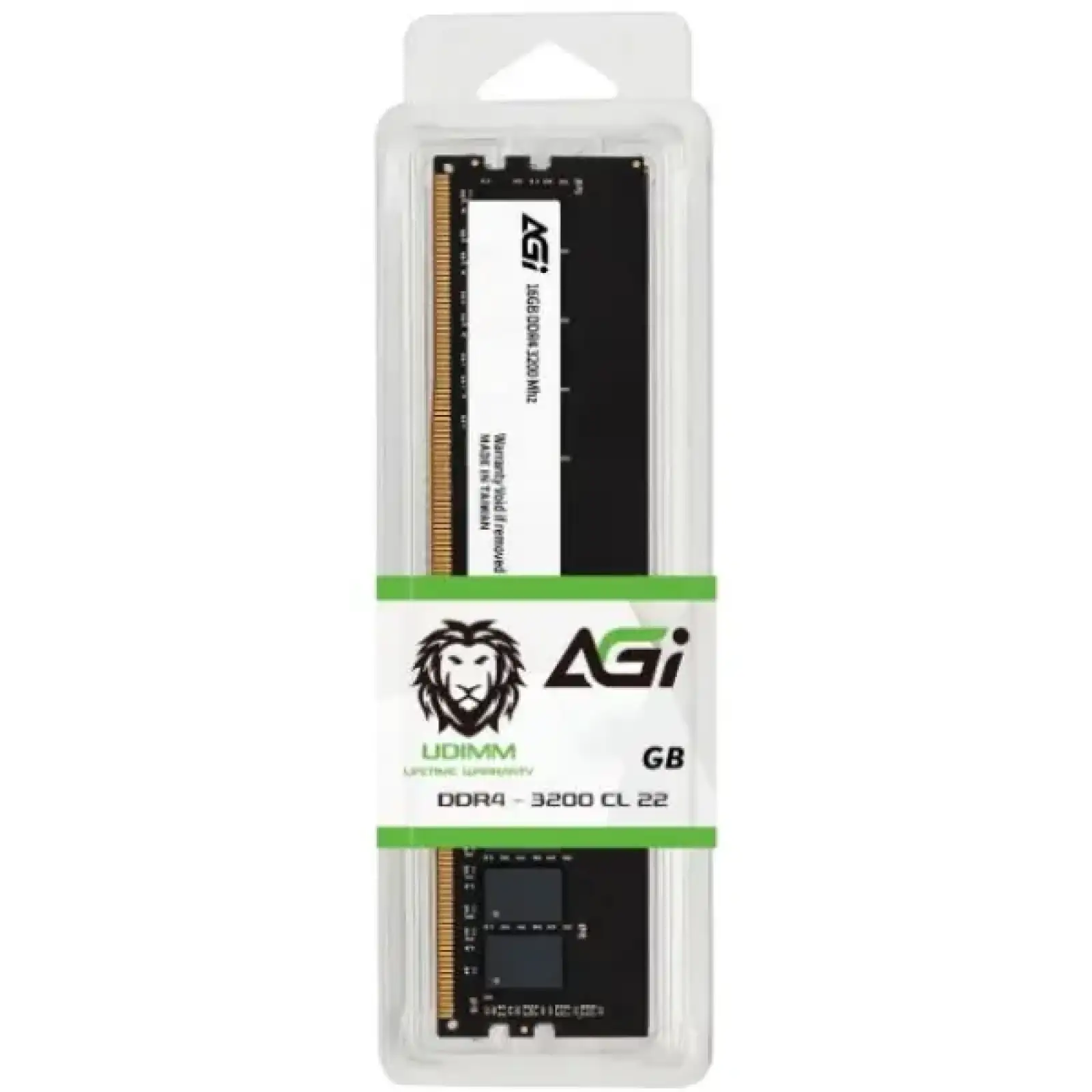 Модуль пам'яті DDR4 8Gb 3200MHz AGI UD138, Retail (AGI320008UD138-ST) UA
