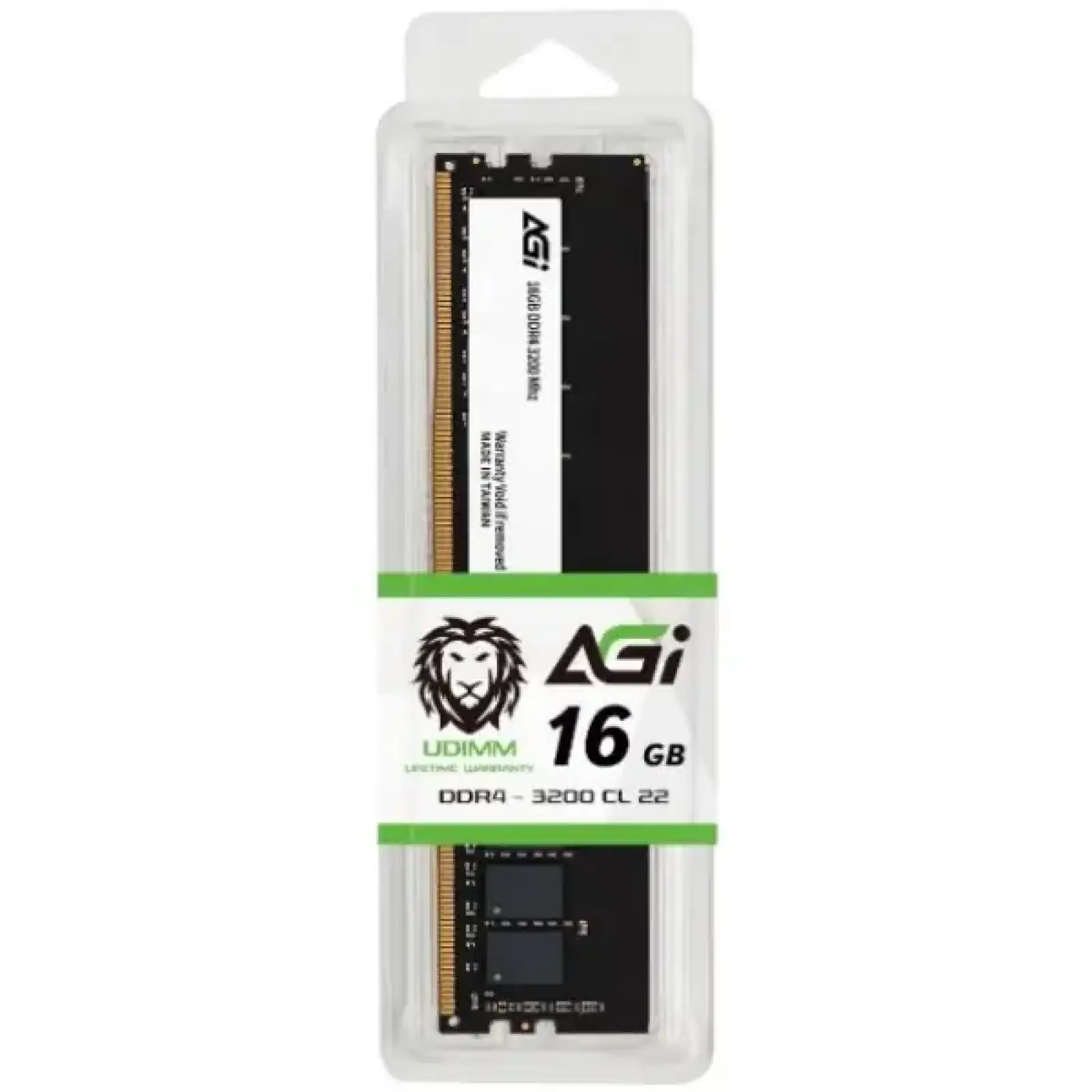Модуль пам'яті DDR4 16Gb 3200MHz AGI UD138, Retail (AGI320016UD138-ST) UA