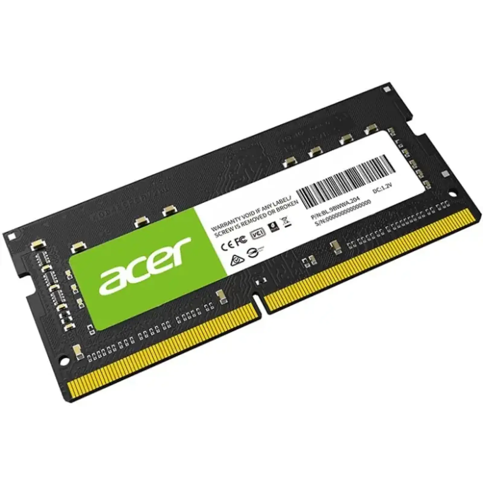 Модуль пам'яті SoDIMM 16Gb DDR4 3200 MHz Acer SD100, Retail (BL.9BWWA.213) UA