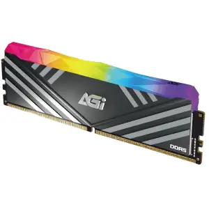 Модуль памяти AGI 32 GB (2x16GB) DDR5 6000 MHz TurboSprint RGB Black (AGI6CSJ16UD858-DC) UA