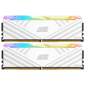 Модуль пам'яті AGI 32 GB (2x16GB) DDR5 6000 MHz TurboSprint RGB White (AGI6CSK16UD858-DC) UA
