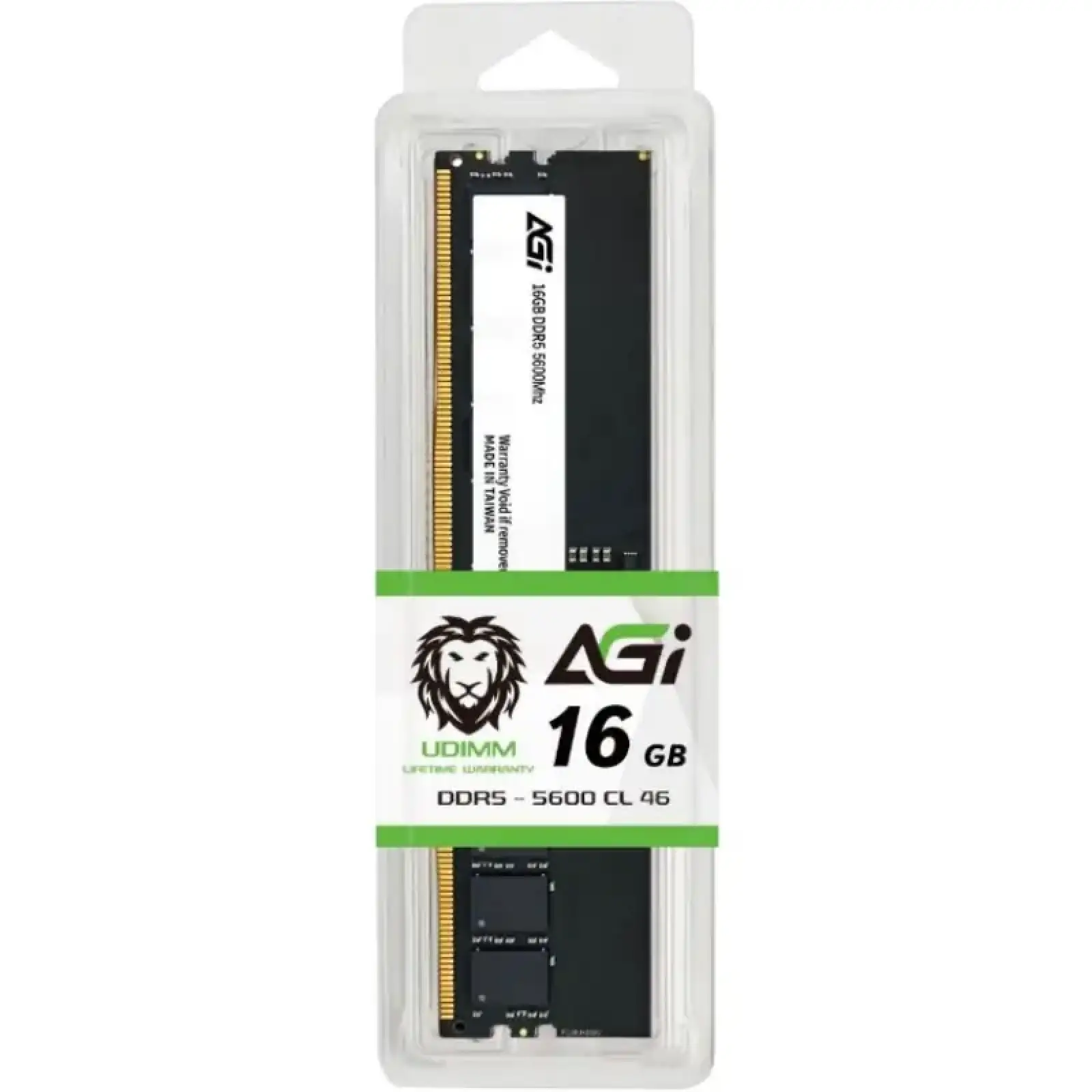 Модуль пам'яті DDR5 16Gb 5600MHz AGI, Retail (AGI560016UD238-ST) UA