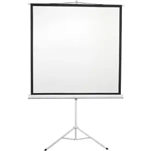 Проєкційний екран AGN AGNT112S (112" на тринозі 1:1 Matte White) UA