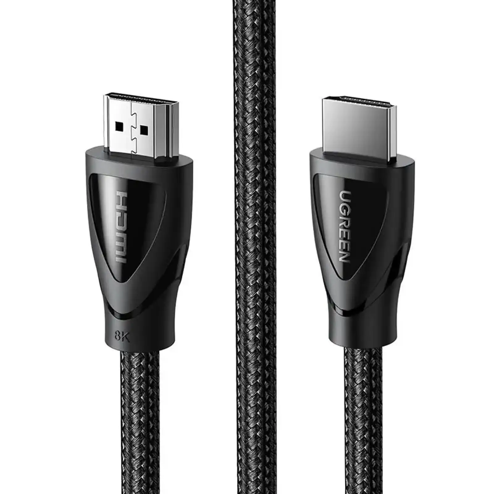 Кабель HDMI M - M, 3.0 м, V2.1 With Braid 8K@60Hz/4K@120Hz, HD140 UGREEN Чорний (80404) UA
