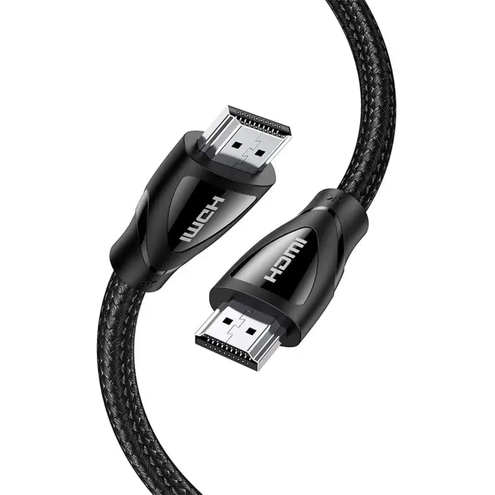Кабель HDMI M - M, 3.0 м, V2.1 With Braid 8K@60Hz/4K@120Hz, HD140 UGREEN Чорний (80404) UA