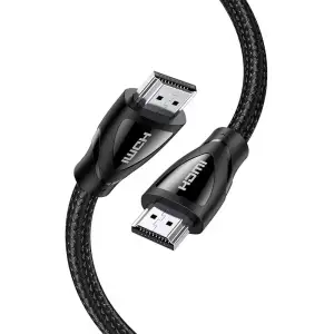 Кабель HDMI M - M, 3.0 м, V2.1 With Braid 8K@60Hz/4K@120Hz, HD140 UGREEN Чорний (80404) UA