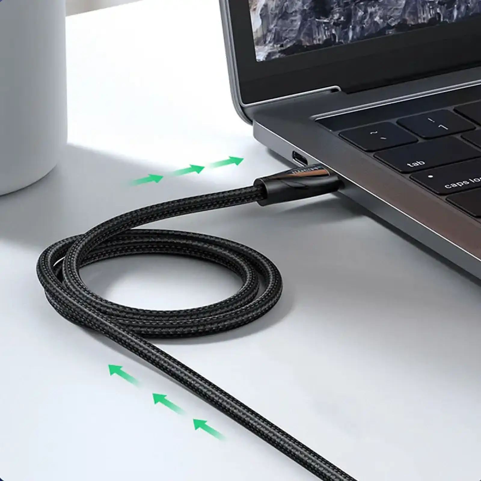 Кабель HDMI M - M, 3.0 м, V2.1 With Braid 8K@60Hz/4K@120Hz, HD140 UGREEN Чорний (80404) UA