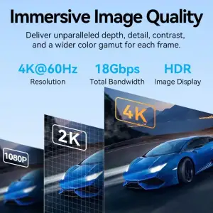 Кабель HDMI M - M, 12.0 м, V2.0, 4K 60Гц, обплетення, Zinc Alloy Type чорний Vention (ALMBM) UA
