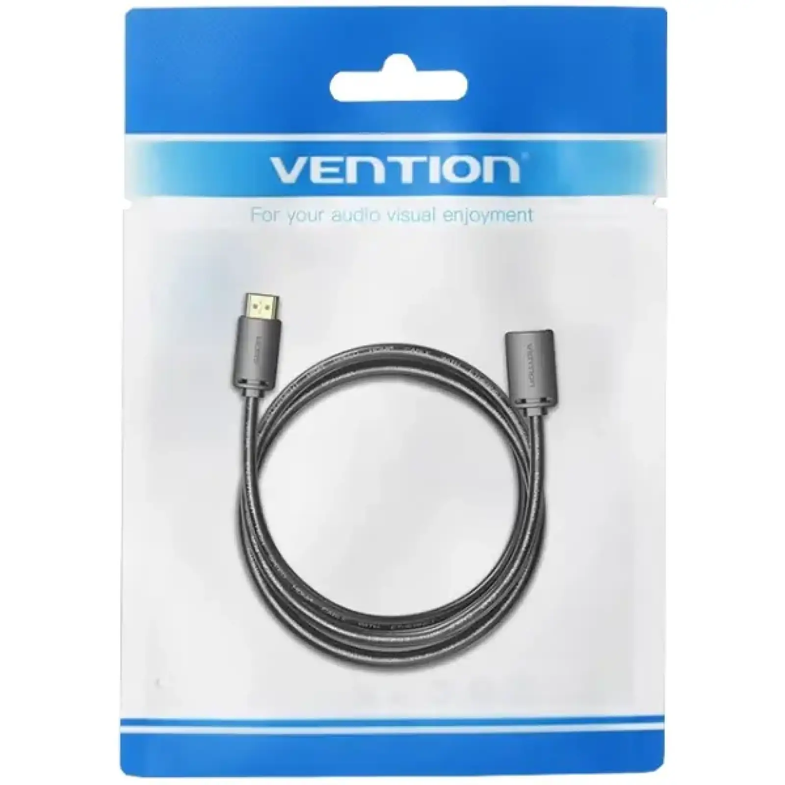 Кабель HDMI M - F (подовжувач), 5.0 м, V2.0, 4K 60Hz PVC Vention (AHCBJ) UA