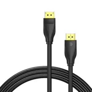 Кабель DisplayPort M - M 1.0м, V1.4, 8K 60 Гц, зворотня сумісність, PVC, Vention (HCDBF) UA