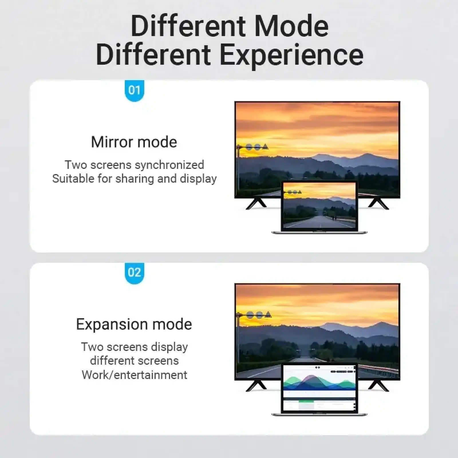 Кабель HDMI M - M, 2.0 м, V2.0, 4K 60Гц, кут 270°, PVC, чорний Vention (AAQBH) UA